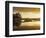 View of the Areco River and the Old Bridge at sunset, San Antonio de Areco, Buenos Aires Province, -Karol Kozlowski-Framed Photographic Print