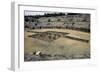 View of the Arena of the Amphitheatre in Italica-null-Framed Giclee Print