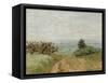View of the Argenteuil Plain from the Sannois Hill-Claude Monet-Framed Stretched Canvas