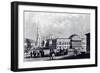 View of the Armory in Moscow, Ca 1835-null-Framed Giclee Print