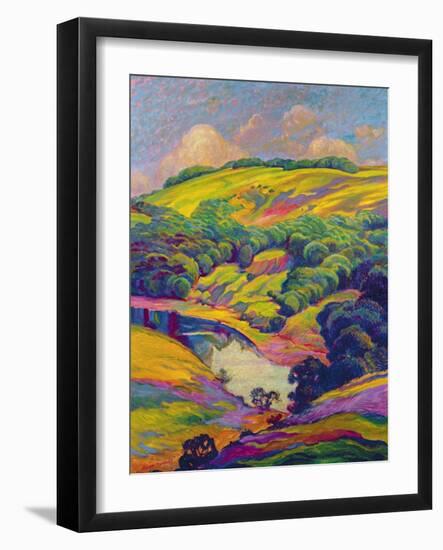 View of the Arun, Sussex-Robert Tyndall-Framed Giclee Print