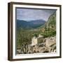 View of the Athenian Treasury-null-Framed Photographic Print