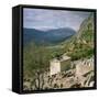 View of the Athenian Treasury-null-Framed Stretched Canvas