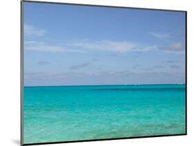 View of the Atlantic Ocean, Loyalist Cays, Abacos, Bahamas-Walter Bibikow-Mounted Photographic Print