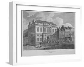 View of the Auction Mart in Bartholomew Lane, City of London, 1815-J Shury-Framed Giclee Print