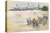 View of the Aussenalster, 1909-Max Liebermann-Stretched Canvas