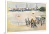 View of the Aussenalster, 1909-Max Liebermann-Framed Giclee Print