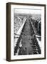 View of the Avenue Des Champs Elysees, Paris, 1931-Ernest Flammarion-Framed Giclee Print