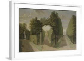 View of the Bagnio and Comed Building Alleys, Chiswick Villa-Pieter Andreas Rysbrack-Framed Giclee Print