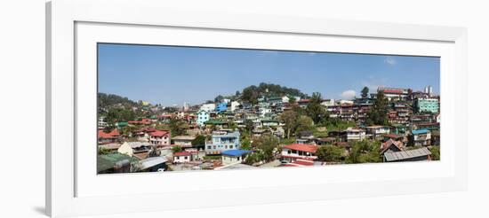View of the Baguio City, Benguet, Luzon, Philippines-null-Framed Photographic Print