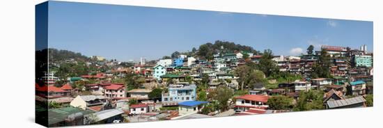View of the Baguio City, Benguet, Luzon, Philippines-null-Stretched Canvas