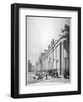 View of the Bank of England, City of London, 1842-Thomas Shotter Boys-Framed Giclee Print