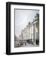 View of the Bank of England City of London, 1842-Thomas Shotter Boys-Framed Giclee Print