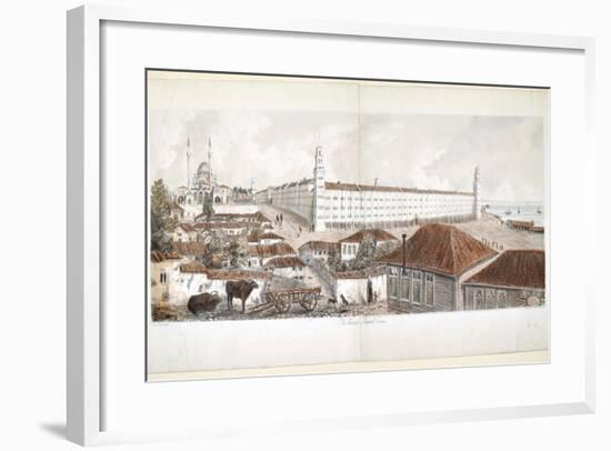 View of the Barrack Hospital at Scutari, 1857-Lady Alicia Blackwood-Framed Giclee Print