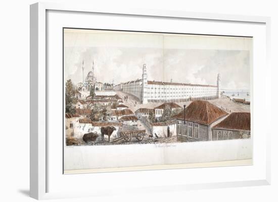 View of the Barrack Hospital at Scutari, 1857-Lady Alicia Blackwood-Framed Giclee Print