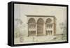 View of the Barriere D'Italie Tollgate-Nicolas Ledoux-Framed Stretched Canvas