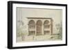 View of the Barriere D'Italie Tollgate-Nicolas Ledoux-Framed Giclee Print