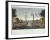 View of the Barriere De Vincennes Tollgate-Mercier and Courvoisier-Framed Giclee Print