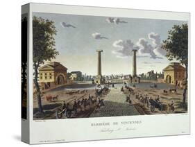 View of the Barriere De Vincennes Tollgate-Mercier and Courvoisier-Stretched Canvas