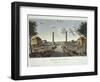 View of the Barriere De Vincennes Tollgate-Mercier and Courvoisier-Framed Giclee Print