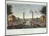 View of the Barriere De Vincennes Tollgate-Mercier and Courvoisier-Mounted Giclee Print