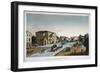 View of the Barriere Saint-Denis Tollgate-Courvoisier and Boivin-Framed Giclee Print