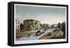 View of the Barriere Saint-Denis Tollgate-Courvoisier and Boivin-Framed Stretched Canvas