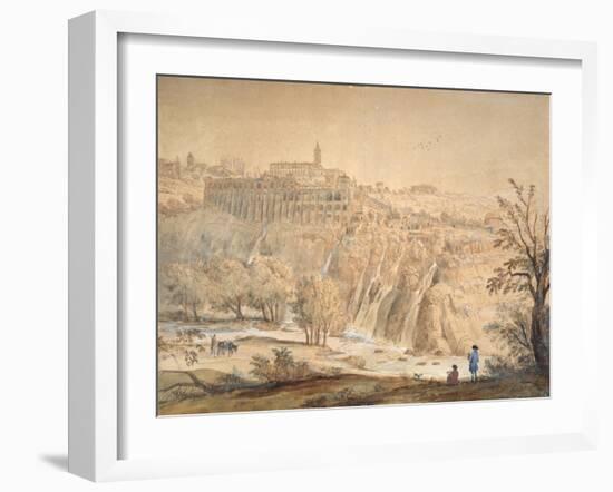 View of the Basilian Monastery at Grottaferrata, Rome-Gaspar van Wittel-Framed Giclee Print