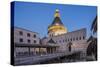 View of the Basilica of the Annunciation at Twilight-Massimo Borchi-Stretched Canvas