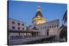 View of the Basilica of the Annunciation at Twilight-Massimo Borchi-Stretched Canvas