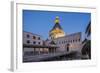 View of the Basilica of the Annunciation at Twilight-Massimo Borchi-Framed Photographic Print