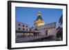 View of the Basilica of the Annunciation at Twilight-Massimo Borchi-Framed Photographic Print