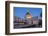 View of the Basilica of the Annunciation at Twilight-Massimo Borchi-Framed Photographic Print