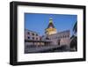 View of the Basilica of the Annunciation at Twilight-Massimo Borchi-Framed Photographic Print