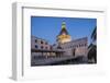 View of the Basilica of the Annunciation at Twilight-Massimo Borchi-Framed Photographic Print