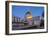 View of the Basilica of the Annunciation at Twilight-Massimo Borchi-Framed Photographic Print