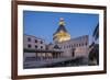 View of the Basilica of the Annunciation at Twilight-Massimo Borchi-Framed Photographic Print