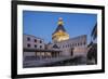 View of the Basilica of the Annunciation at Twilight-Massimo Borchi-Framed Photographic Print