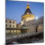 View of the Basilica of the Annunciation at Twilight-Massimo Borchi-Mounted Photographic Print