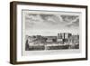 View of the Bastille St Anthony's Gate and Part of the Suburbs of Paris-Jacques Rigaud-Framed Giclee Print