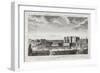 View of the Bastille St Anthony's Gate and Part of the Suburbs of Paris-Jacques Rigaud-Framed Giclee Print