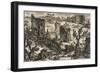 View of the Baths of Titus, c.1775-Giovanni Battista Piranesi-Framed Giclee Print