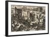 View of the Baths of Titus, c.1775-Giovanni Battista Piranesi-Framed Giclee Print