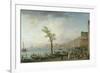 View of the Bay of Naples, 1748-Claude Joseph Vernet-Framed Giclee Print