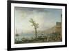 View of the Bay of Naples, 1748-Claude Joseph Vernet-Framed Giclee Print