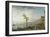 View of the Bay of Naples, 1748-Claude Joseph Vernet-Framed Giclee Print