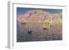 View of the Bay of Palma De Mallorca-Antonio Munoz Degrain-Framed Giclee Print