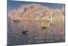 View of the Bay of Palma De Mallorca-Antonio Munoz Degrain-Mounted Giclee Print