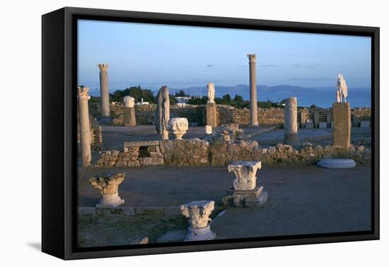 View of the Bay of Tunis, 9th Century Bc-CM Dixon-Framed Stretched Canvas