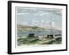 View of the Bay of Valparaiso, Chili, C1880-null-Framed Giclee Print